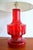 Ruby Red Table Lamp from Doria Leuchten, 1960s For Sale - Image 10 of 13