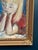 Alf Forslund, Girl in Thought, 1960s, Oil on Canvas, Framed For Sale - Image 6 of 14