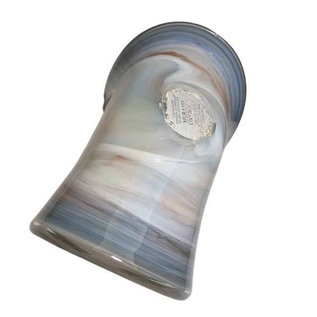 Murano Late 20th Century Murano Freeform Vase For Sale - Image 4 of 7