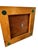 Brown Vintage Mele 3‑Tier Swiveling Jewelry Box • Minimalist Mid Century Modern Organizer • Faux Burled Wood Vanity Storage For Sale - Image 8 of 8