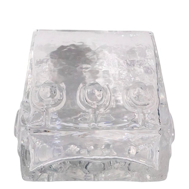Ab Kosta Sea Glasbruck Vase by Renate Stock Made in Sweden C. 1960's For Sale - Image 9 of 10