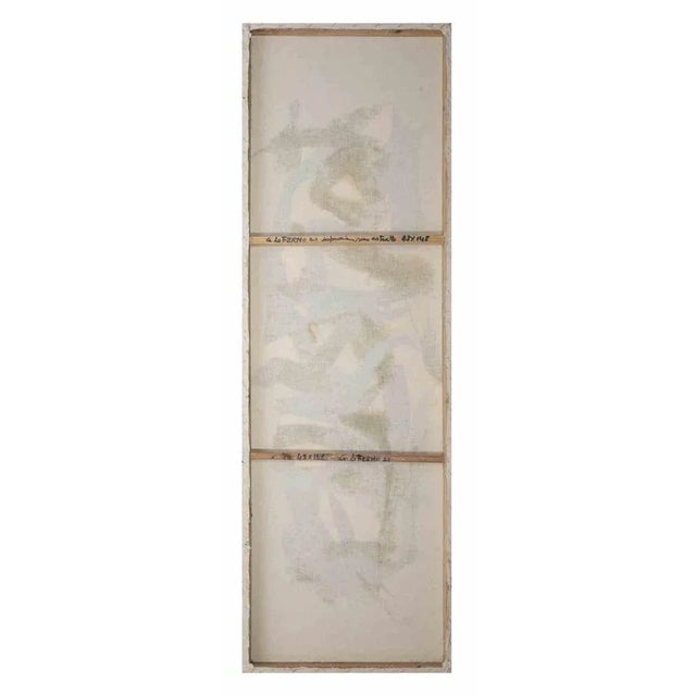 Abstract expression is an original artwork realized by Giorgio Lo Fermo (b. 1947) in the 2021 Original Oil Painting on...