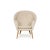 Oda Armchair in Beige Fabric from Audo For Sale - Image 6 of 10