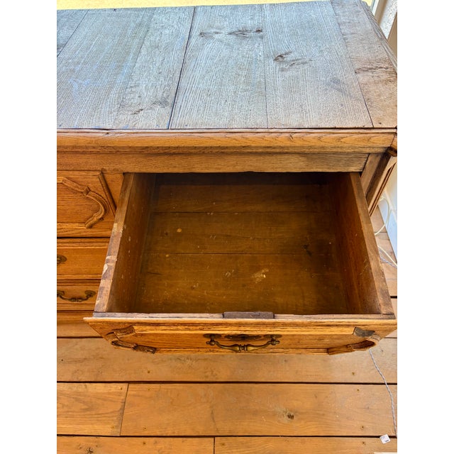 18th Century Louis XIV Antique Oak Dresser For Sale - Image 5 of 9
