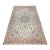 Persian Tabriz Rug, Hand-Knotted Wool & Silk, Fine Floral Pattern, Ivory & Pink, 7x10 For Sale