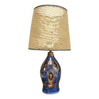 Ceramic Lamp by Georges Pelletier for Vallauris, 1970 For Sale