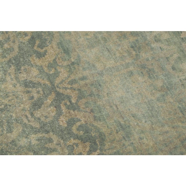 Hand-knotted in wool and natural silk, this 2x3 contemporary gift-sized rug joins Rug & Kilim’s European collection....