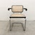This Cesca armchair by Marcel Breuer for Gavina Knoll, Italy, from the 1970s, is a prime example of mid-century modern...