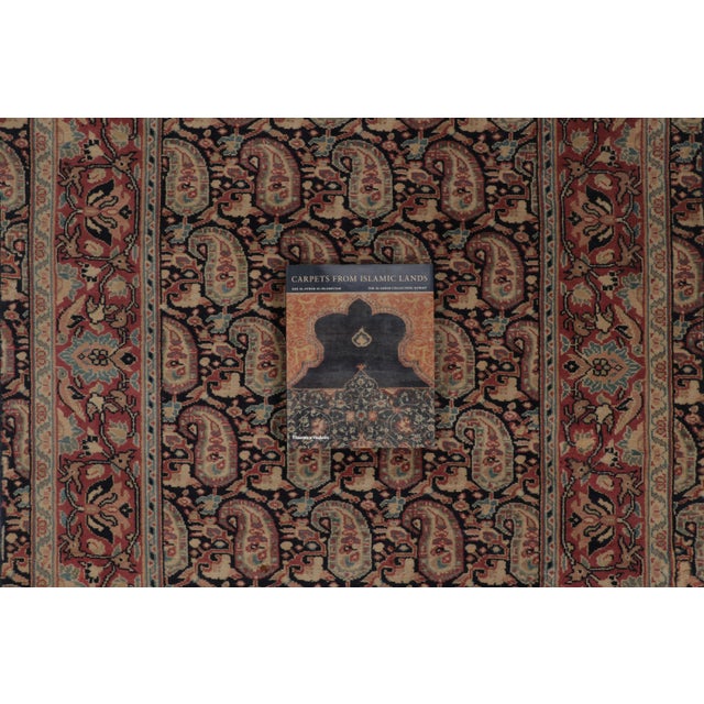 Vintage Persian Boteh Sarouk Runner, Polychromatic With Floral Patterns - Rug & Kilim For Sale - Image 9 of 9