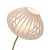 Stone 1990s Bloom 3-Light Floor Lamp - Weathered Brass, White Marble Base For Sale - Image 7 of 18