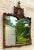 Mid 20th Century Vintage Regency Hand Carved Gilt Pagoda Mirror For Sale - Image 5 of 9