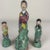 Chinese Set of Three Vintage Famille Rose Chinese Porcelain Figures For Sale - Image 3 of 4