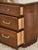 Mid-Century Modern Walnut 6-Drawer Dresser With Chrome Pulls For Sale In Los Angeles - Image 6 of 10