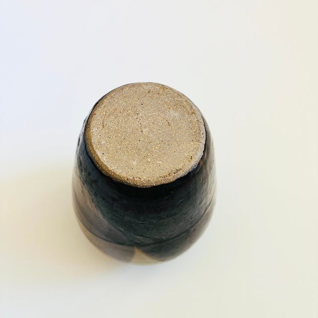 Moody Studio Pottery Vase For Sale - Image 12 of 13