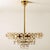 Vintage Austrian Chandelier in Brass and Crystal Glass from Bakalowits & Söhne, 1960s For Sale - Image 13 of 15