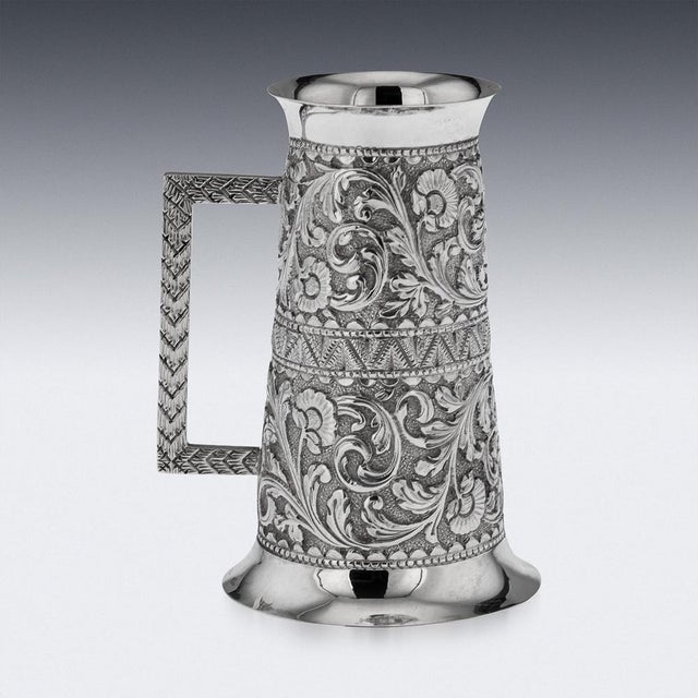 1900 - 1909 20th Century Edwardian Silver Spirit Measure Cup, London, 1901 For Sale - Image 5 of 14