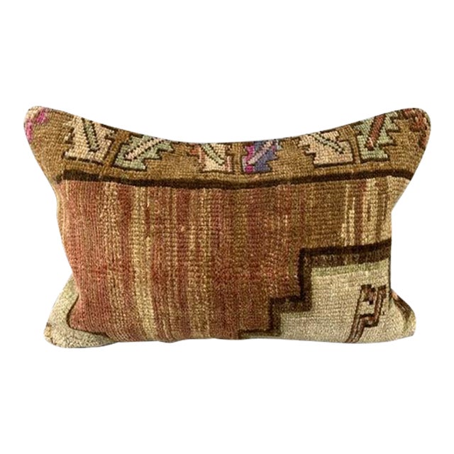 16 x 24 Rug Pillow Anatolian Harmonie Turkish Pillow Cushion Cover For Sale