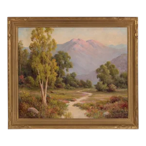 California Landscape Painting by Herbert Sartelle (1885-1955)