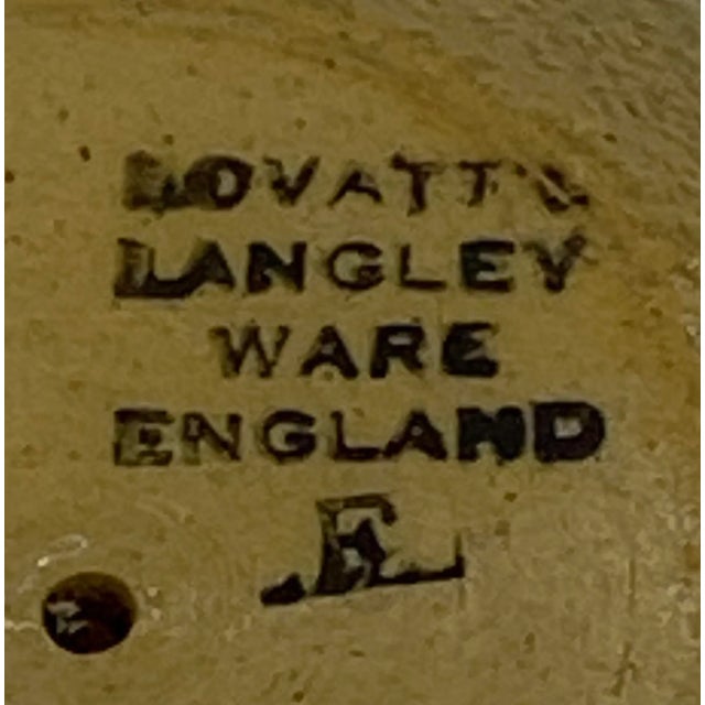 MidCentury Lovatt’s Langley Pottery England Round Match Striker Holder