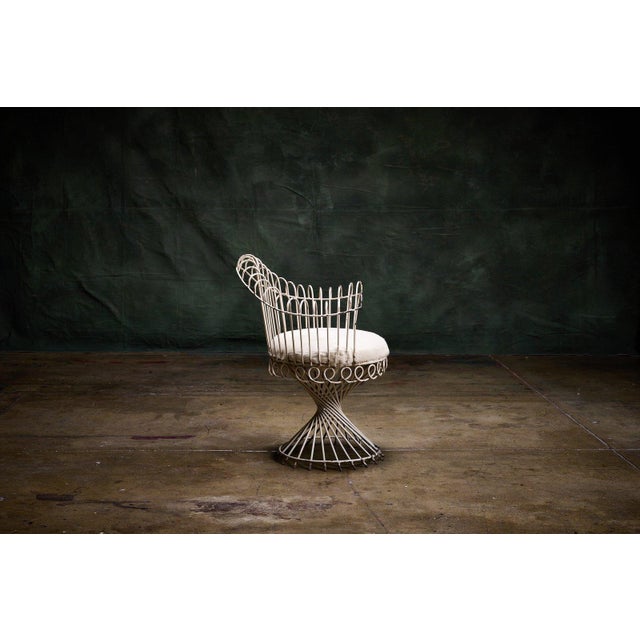Mid-Century Modern 'Anthéor' Armchair by Mathieu Matégot, 1950s For Sale - Image 3 of 4