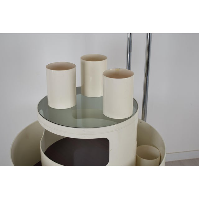 1970s Mobile Bar Floor Lamp, 1970s For Sale - Image 5 of 17