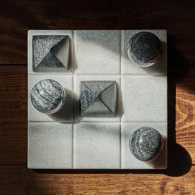 Noughts and Crosses, Xs and Os. It goes by many names, but our Tic Tac Toe with Marble Board game is irresistible to...