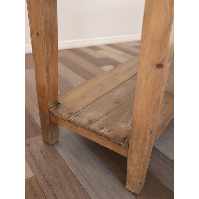 Impressive Antique English Pine Pot Board Dresser Base - Circa 1850 For Sale In Orlando - Image 6 of 15