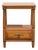 Rway Furniture Solid Hard Rock Maple Italian Neoclassical Tuscan Style 20" Tiered Nightstand For Sale