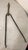 Brass Antique 18th Century Wrought Iron Turned Brass English Fireplace Tongs Tool 8 For Sale - Image 8 of 10