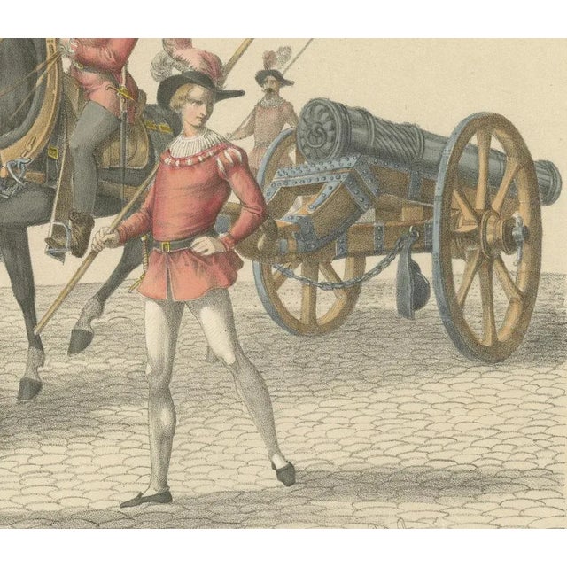 Swiss Victory Parade, 1855, Paper For Sale - Image 4 of 10