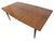 Wood Mid-Century Modern Banquet Size Walnut Dining Table For Sale - Image 7 of 13