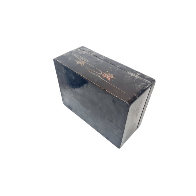 1920s Japanese Lacquerware Box, 1920s For Sale - Image 5 of 10
