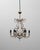 20th Century Italian Rococo Revival Gilt Metal Chandelier With Glass Drops For Sale - Image 17 of 18