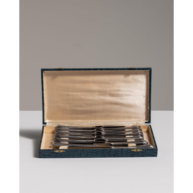 Mid 20th Century Germany Ivory Silver Serving Utensil For Sale - Image 14 of 18
