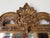 Hollywood Regency Vintage Italian LaBarge Carved Wood Wall Mirror With Beveled Glass For Sale - Image 3 of 12