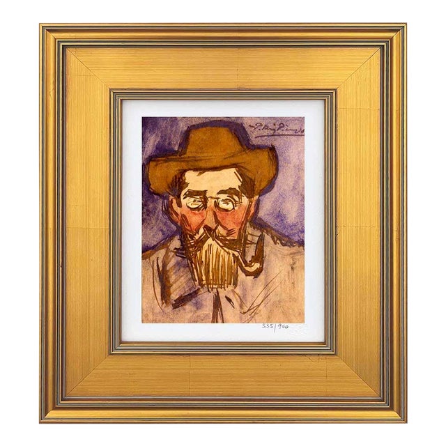 Pablo Picasso Portrait of Ramon Limited Edition Framed For Sale