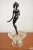 Black Mid-Century Modern Murano Glass Dancer Figurine, 1950s For Sale - Image 8 of 11