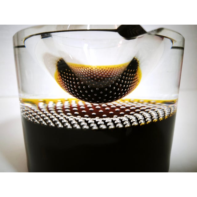 Princ Art Glass Vase and Ashtray Set by Pavel Havelka, Czech, 1990s, Set of 2 For Sale - Image 17 of 18
