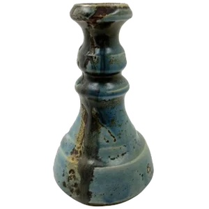1900 Georges Hoentschel Blue Shaped Vase