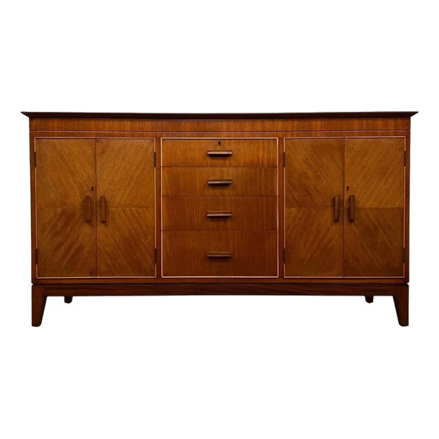Mid-20th Century English Teak Sideboard For Sale