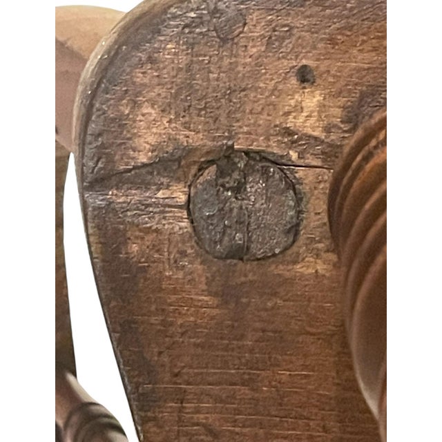 Antique Captian's Chair For Sale - Image 13 of 17