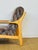 Vintage Chair in Beech and Geometric Fabric, 1970 For Sale - Image 9 of 18