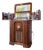 A Rare Functioning Art Deco Philco Radiobar 1937. Complete Original Glassware. For Sale
