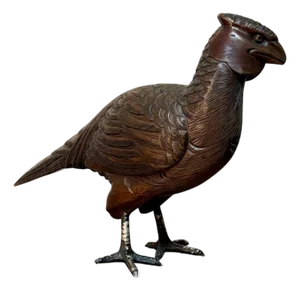 Decorative Figure of Pheasant, 1890s