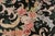 1950s Fine Quality Silk Green & Multicolor Approx. 14 X 10 Rug For Sale - Image 5 of 16