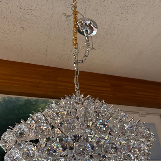 Vienna Full Spectrum Essa Chrome Pendant Light For Sale In San Francisco - Image 6 of 12