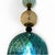 1950s Blue and Yellow Murano Glass Lamps, 1950s, Set of 2 For Sale - Image 5 of 8