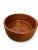 Brown Large Danish Teak Bowl For Sale - Image 8 of 8