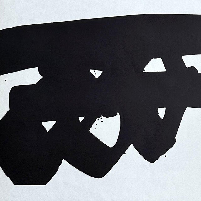 Modern Pierre Soulages, Composition, 1972, Original Lithograph For Sale - Image 3 of 5