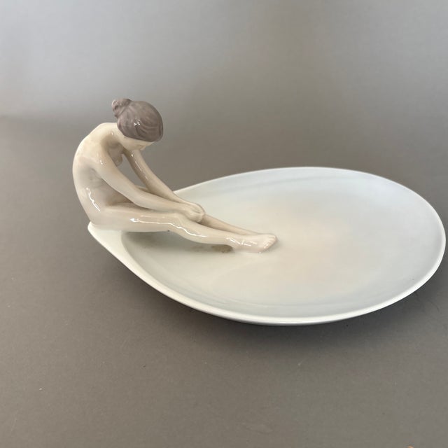 1950s Bing & Grondahl Little Mermaid Dish #1532 For Sale - Image 11 of 11